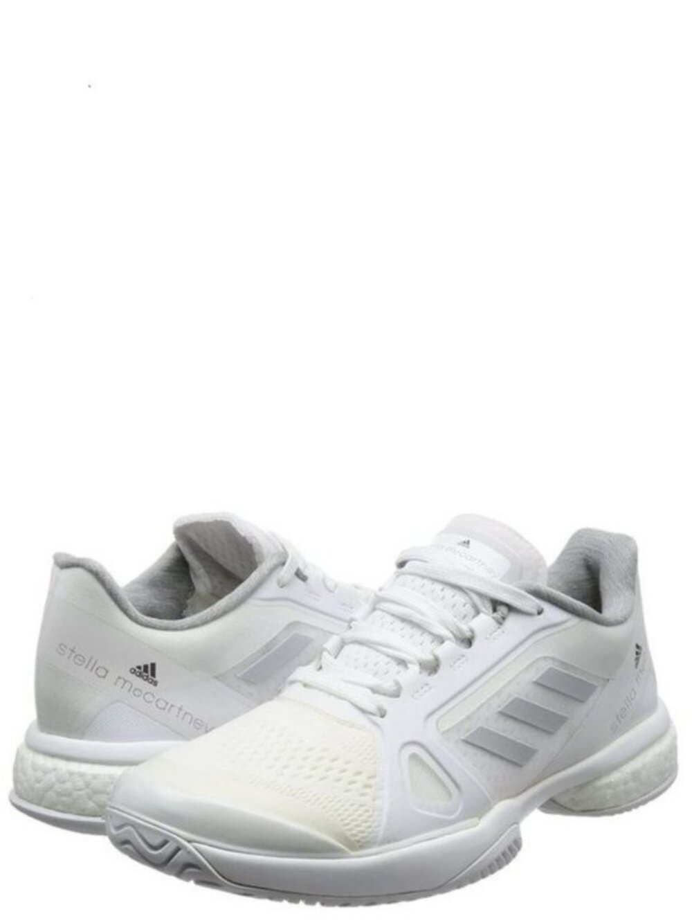 NWT Adidas Stella McCartney Women Tennis Boost Shoes White 7.5